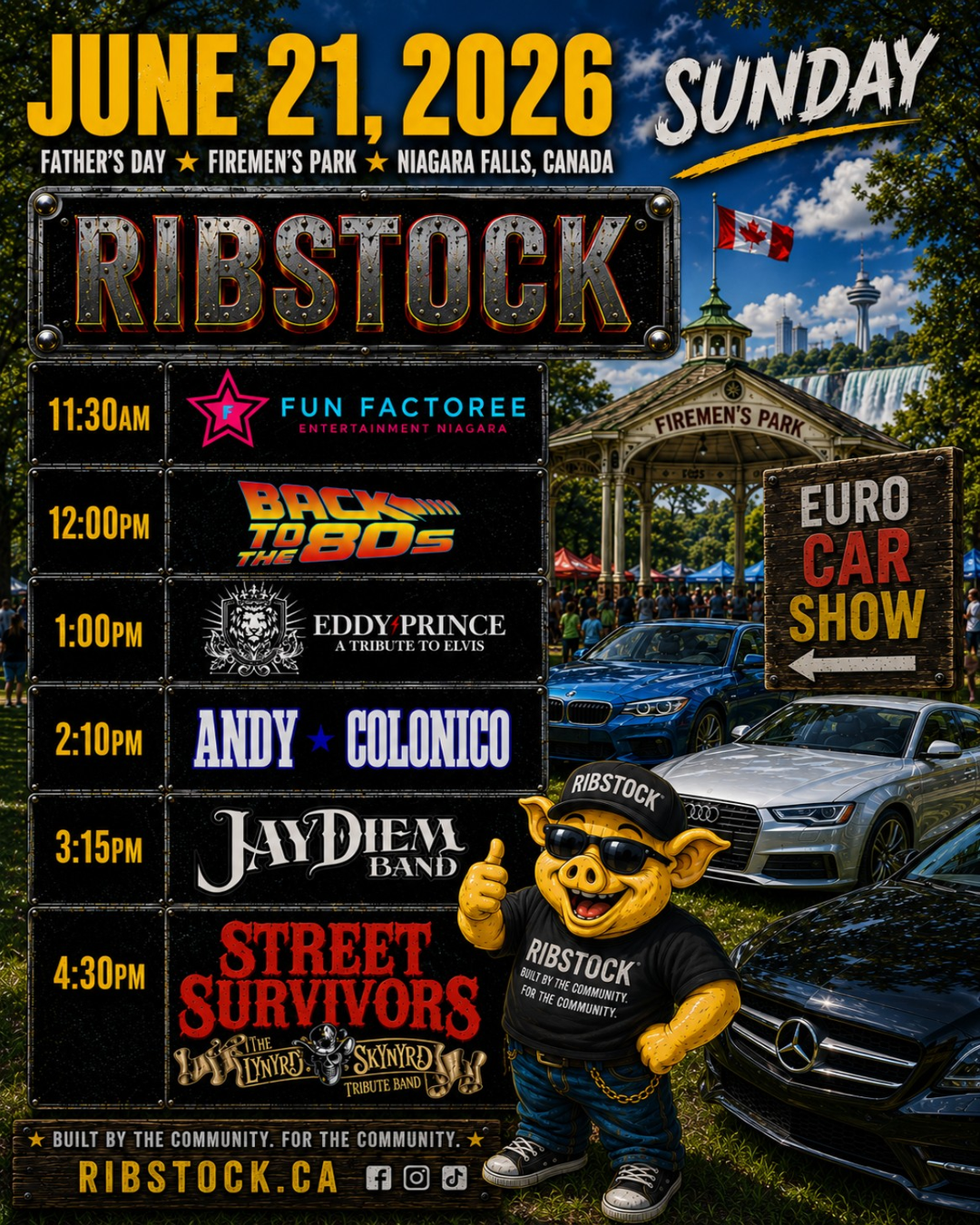 Sunday Entertainment Lineup